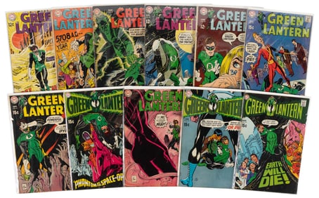 GREEN LANTERN #s 65-75 * 11 Comics * DC Universe Collection
