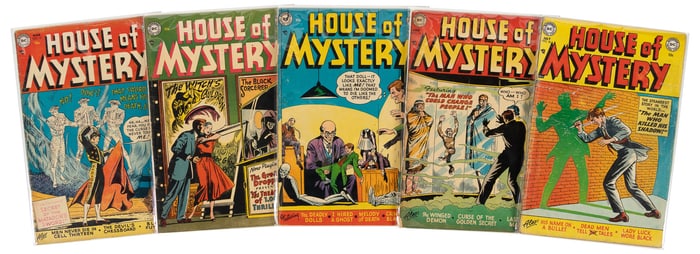 HOUSE OF MYSTERY #s 12-16 * 5 Comics * DC Universe