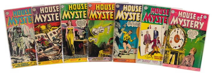 HOUSE OF MYSTERY #s 22-28 * 7 Comics * DC Universe