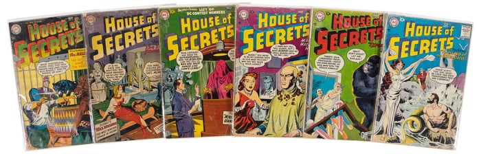 HOUSE OF SECRETS #s 2-7 * DC Universe Collection