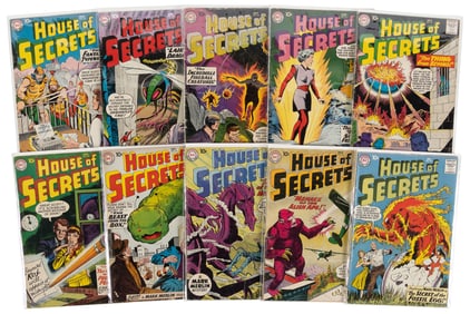 HOUSE OF SECRETS #s 18-27 * 10 Comics * DC Universe Collection