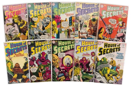HOUSE OF SECRETS #s 28-37 * DC Universe Collection