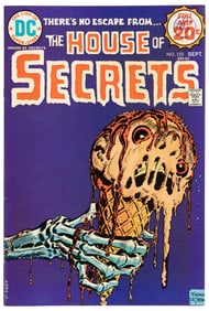 HOUSE OF SECRETS #123 * 6.5 * Two Scoops of TERROR