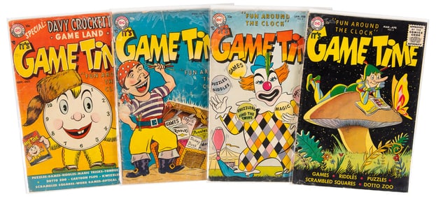 IT'S GAME TIME #s 1-4 * Full Run * 4 Comics * DC Universe Collection