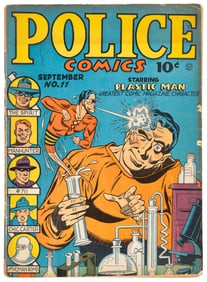 POLICE COMICS #11 * 3.0 * 1st App: The SPIRIT