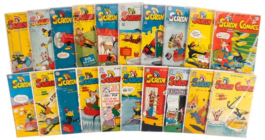 REAL SCREEN COMICS #s 21-40 * 20 Comics * DC Universe Collection