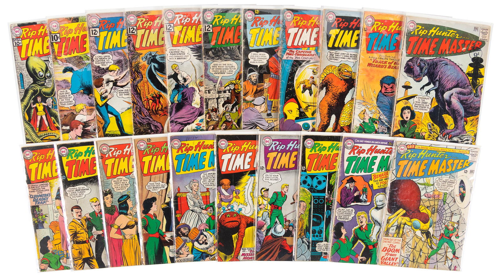 RIP HUNTER, TIME MASTER * Lot of 21 Comics * DC Universe Collection (1 of 1)