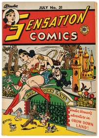 SENSATION COMICS #31 * 4.5 * Wonder Woman