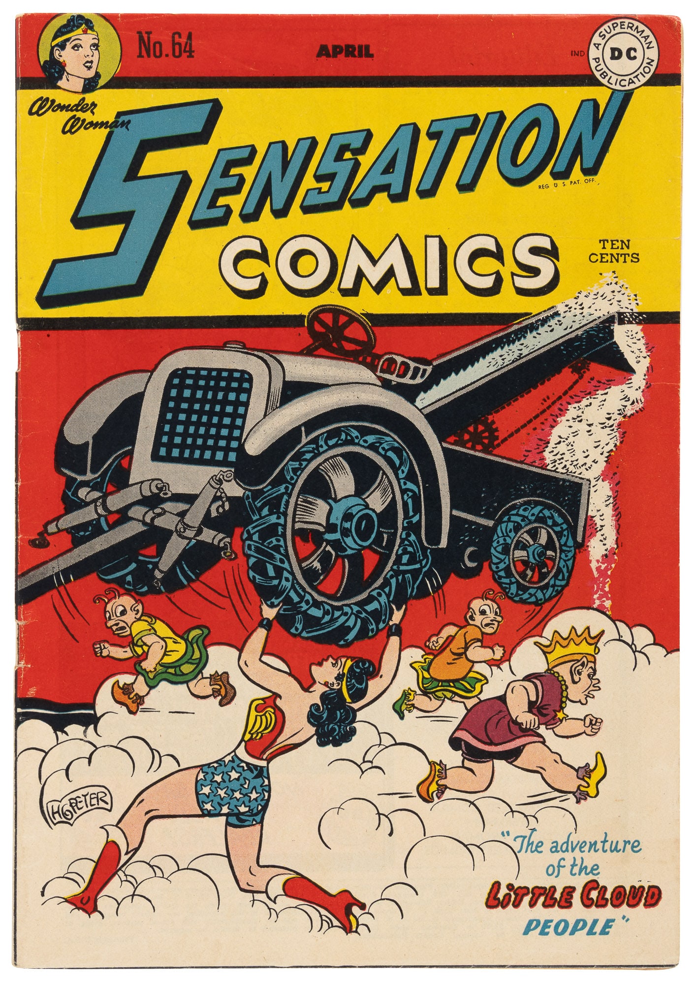 SENSATION COMICS #64 * 5.5 * DC Universe Collection (1 of 2)