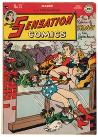 SENSATION COMICS #75 * 5.5 * DC Universe Collection