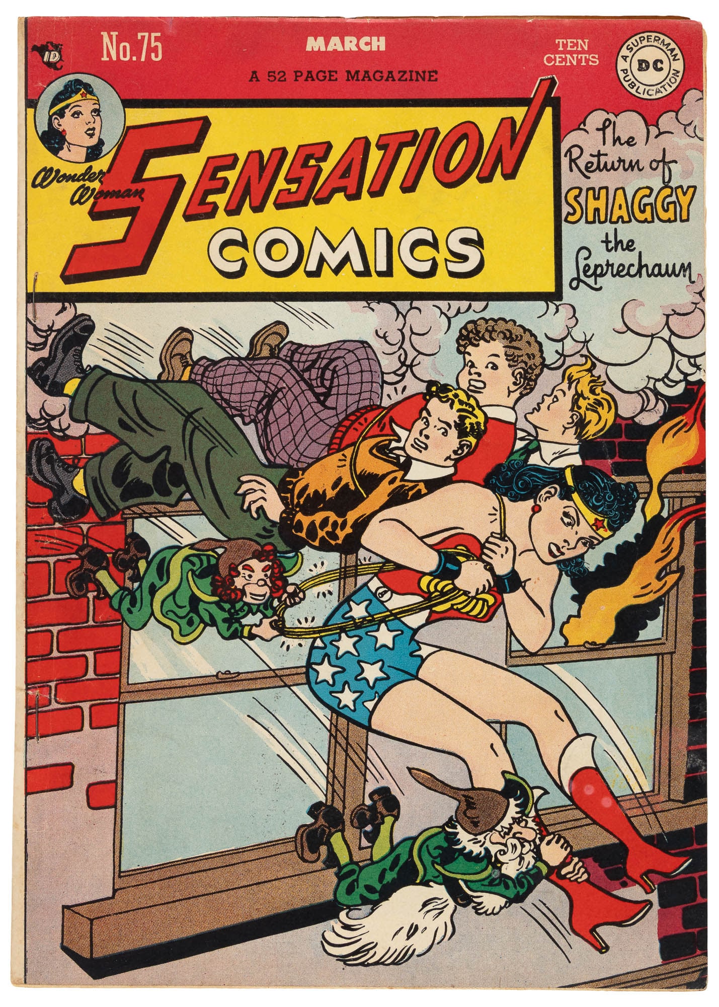 SENSATION COMICS #75 * 5.5 * DC Universe Collection (1 of 2)