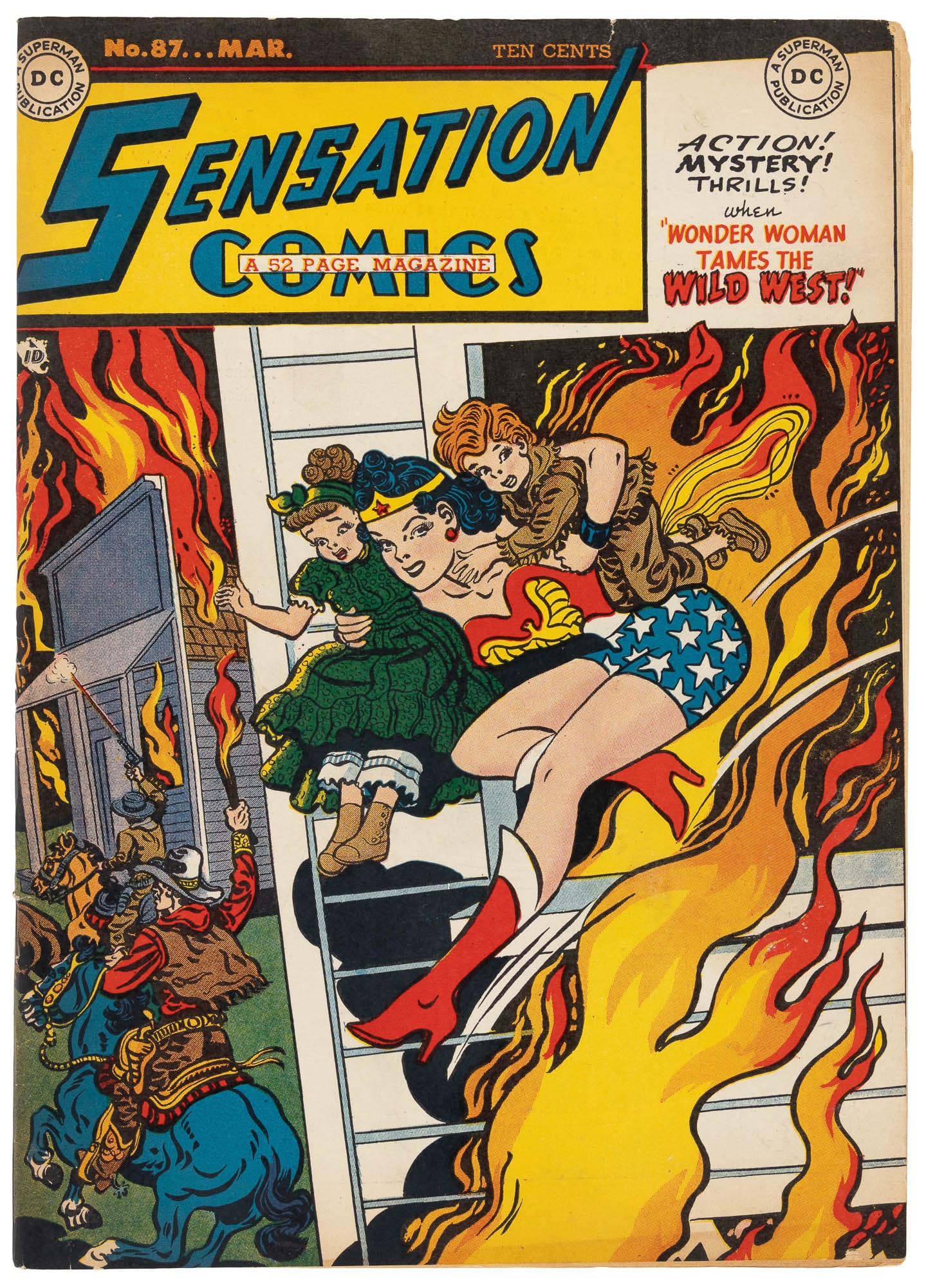 SENSATION COMICS #87 * 5.0 * DC Universe Collection (1 of 2)