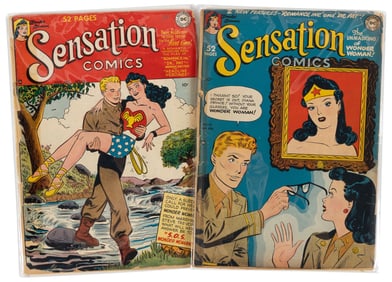 SENSATION COMICS #s 94 & 95 * DC Universe Collection