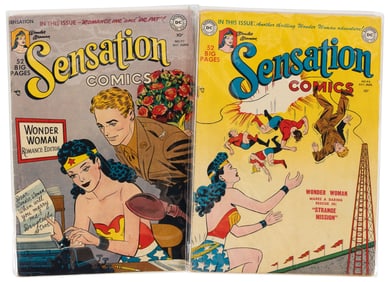 SENSATION COMICS #s 97 & 98 * 2 Comics * DC Universe Collection
