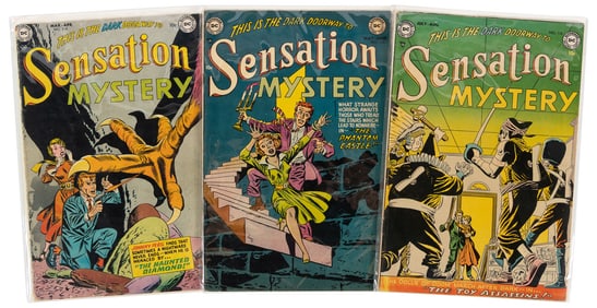 SENSATION MYSTERY #s 114-116 * 3 Comics * DC Universe Collection