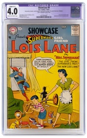 SHOWCASE #9 * 1st LOIS LANE Tryout Issue * DC Universe Collection