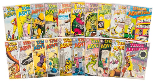 STRANGE ADVENTURES * Lot of 20 Comics * 1960s