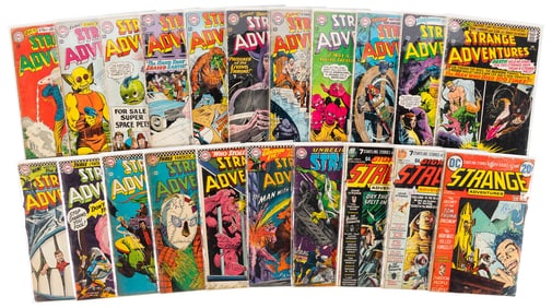 STRANGE ADVENTURES * Lot of 21 Comics * 1960s-1970s