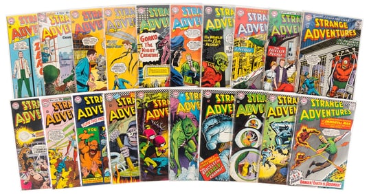 STRANGE ADVENTURES * Lot of 20 Comics * 1960s