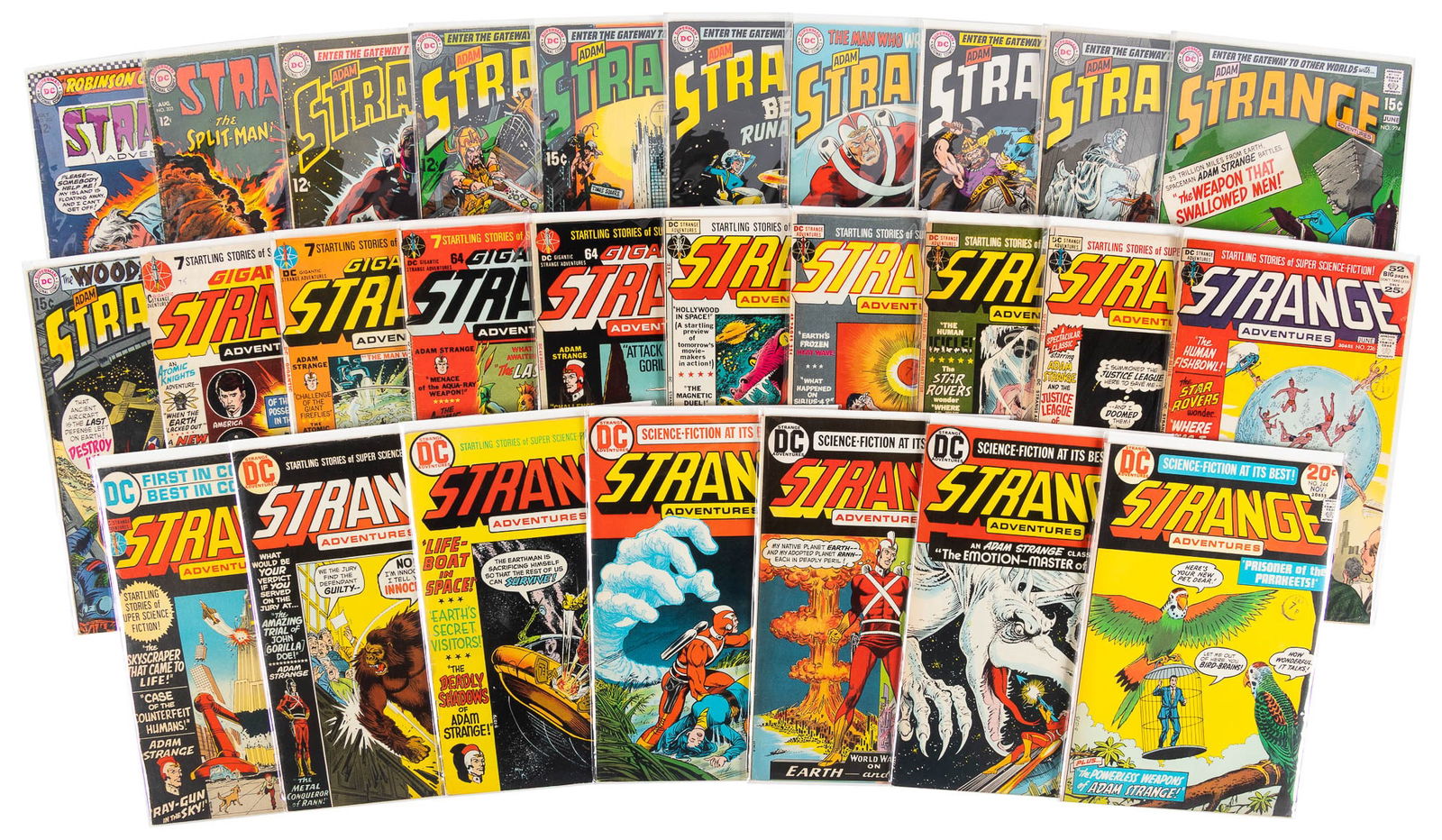 STRANGE ADVENTURES * Lot of 27 Comics * 1960s-1970s (1 of 1)