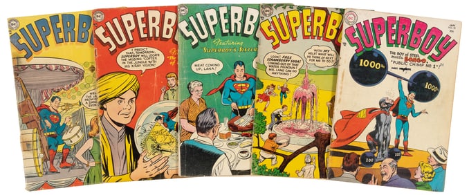 SUPERBOY #s 34-38 * Lot of 5 Comics