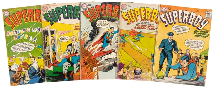 SUPERBOY #s 54-58 * Lot of 5 Comics