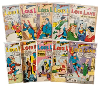 SUPERMAN'S GIRL FRIEND LOIS LANE #s 18-27 * Lot of 10 Comics