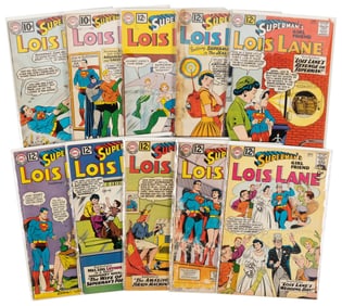 SUPERMAN'S GIRL FRIEND LOIS LANE #s 28-37 * Lot of 10 Comics