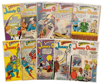 SUPERMAN'S PAL JIMMY OLSEN #s 37-46 * Lot of 10 Comics