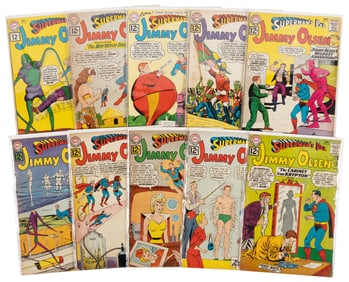 SUPERMAN'S PAL JIMMY OLSEN #s 57-66 * Lot of 10 Comics