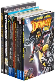 12 volumes of DC fantasy and magic including Camelot 3000, Shadowpact, The Viking Prince