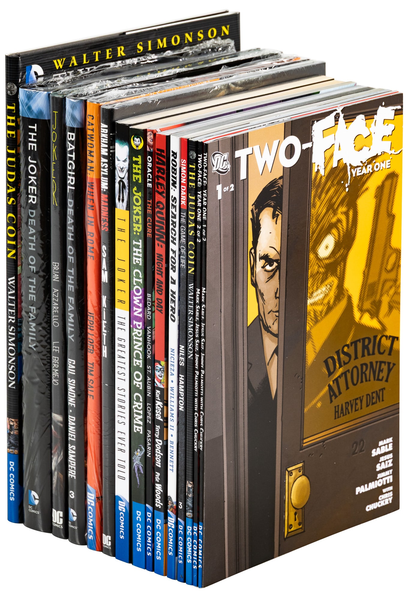 15 volumes of Batman sidekick and villain collected editions including Joker, Two-Face, Robin, (1 of 1)