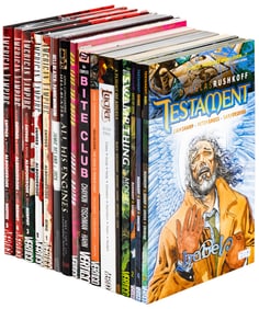 16 Vertigo collected editions and graphic novels including American Vampire, Hellblazer, Testament,