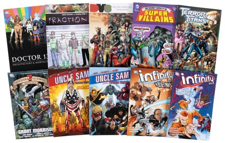 17 collected volumes featuring teams including Seven Soldiers of Victory, Infinity Inc., The