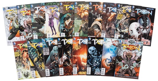 17 issues of New 52 Talon with trade paperback