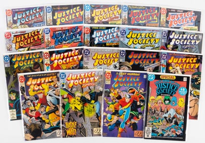 19 issues of Justice Society of America 1986-1992