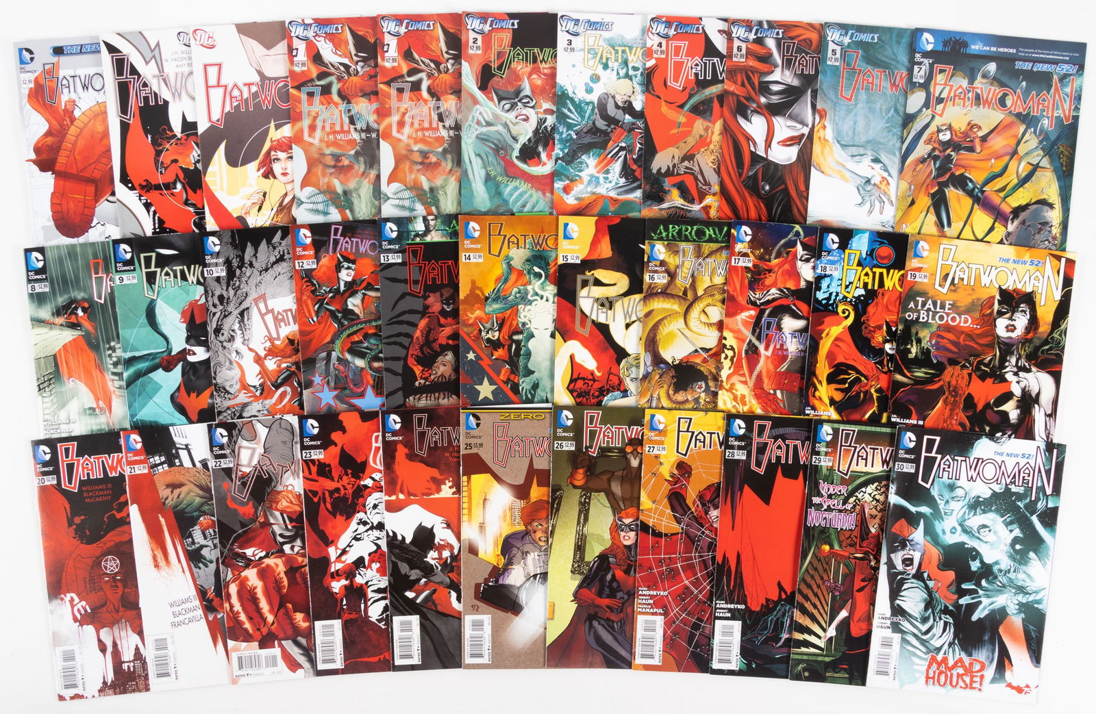 33 issues of The New 52 Batwoman (1 of 1)