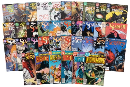 35 issues of original horror including Scarlett, Scare Tactics, Doorway to Nightmare