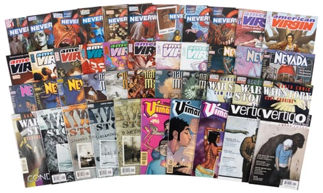 Variety of Vertigo issues including Neverwhere; American Virgin