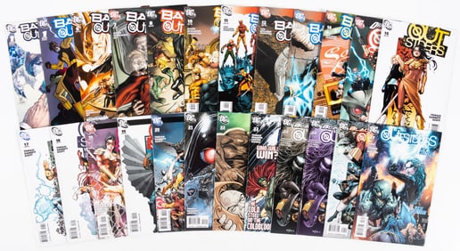 46 issues of Outsiders and Batman and the Outsiders
