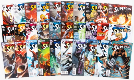 55 issues of Supergirl including New 52