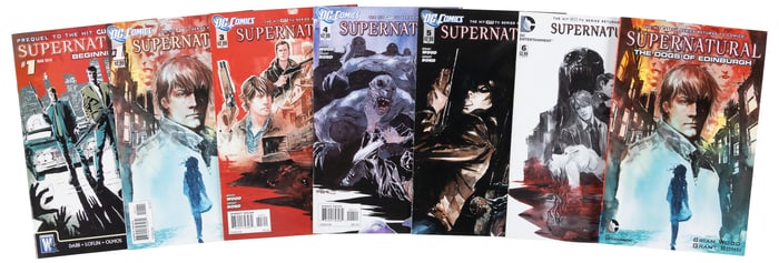 6 issues of the CW's Supernatural plus trade paperback