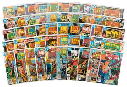 75 issues of The Unknown Soldier Vol. 1-3