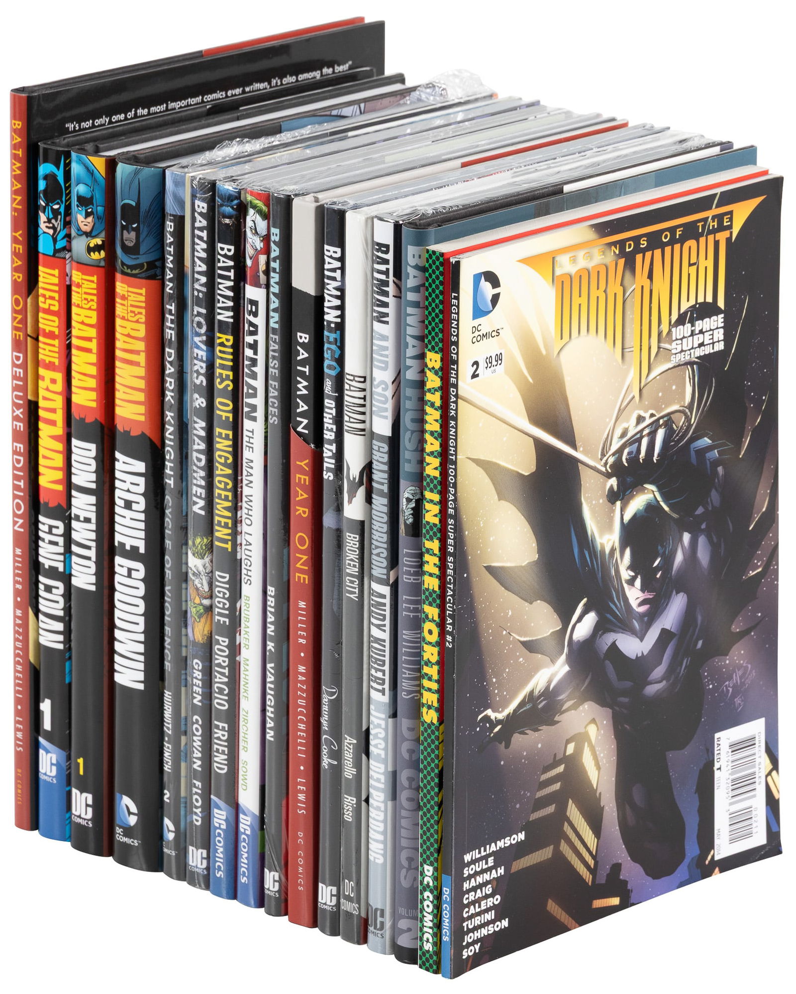 Batman collected edition hardcovers including Tales of the Batman, Year One, False Faces (1 of 1)