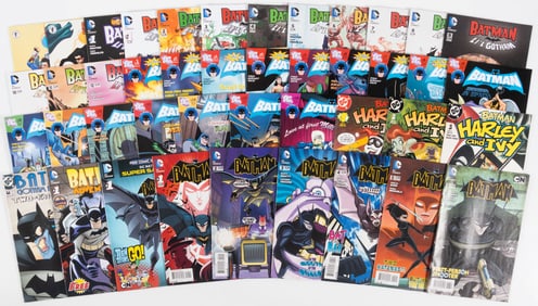 43 issues of Batman children's and animated adaptation comics