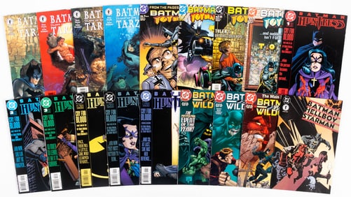 35 issues of Batman limited series including Battle for the Cowl