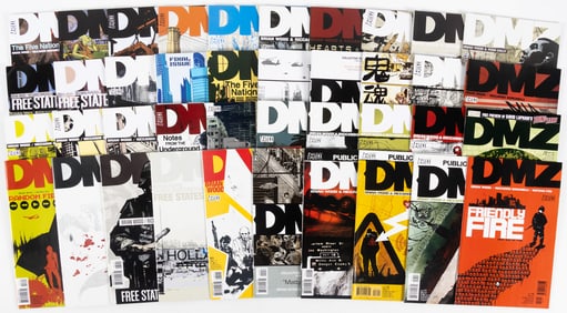 Large selection of DMZ from Vertigo