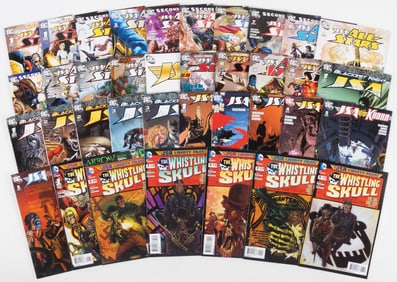 37 issues of JSA including All-Stars, Kobra, Whistling Skull