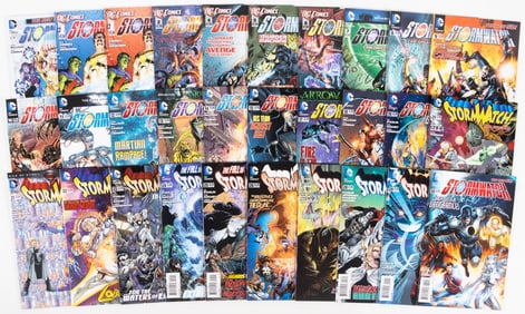 30 issues of The New 52 Stormwatch