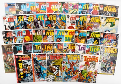 90 issues of The New Teen Titans Vol. 2